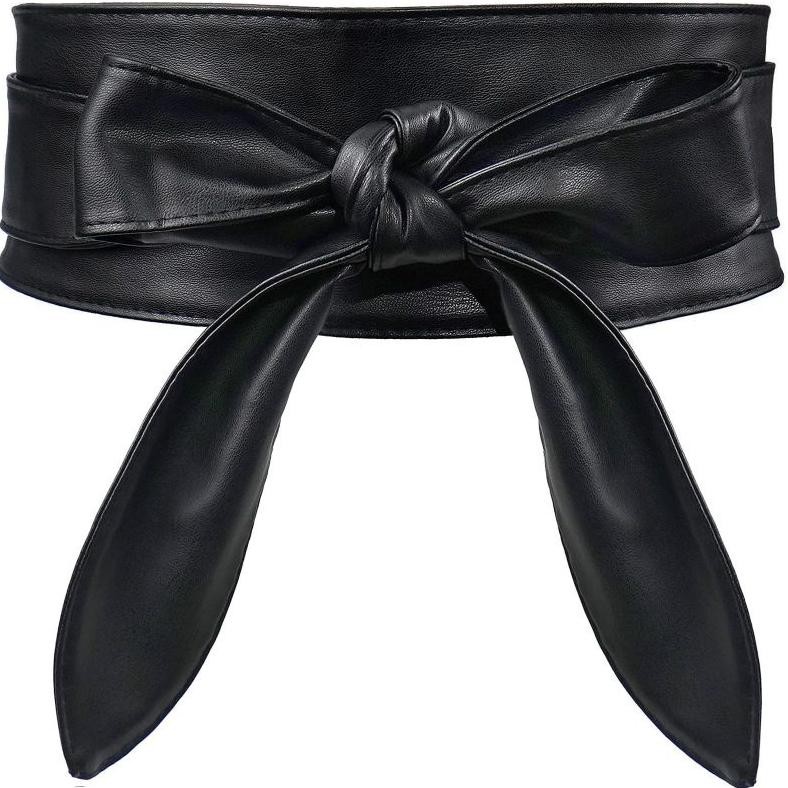 Ikat Pinggang Lebar Wanita Sabuk Lebar Belt Fashion Ikat Pinggang Wanita Fashion Lebar - Pu Kulit