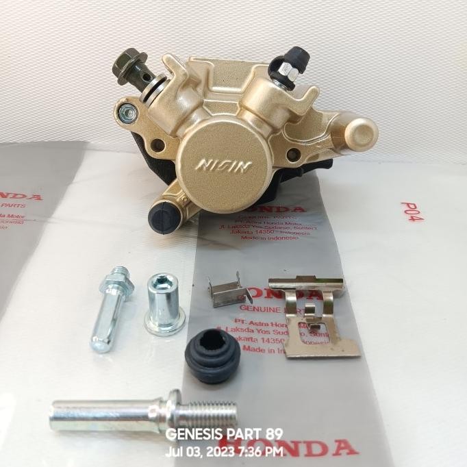 KALIPER PALA BABI BELAKANG SUPRA X 125/ BLADD FI NISSIN HEMAT