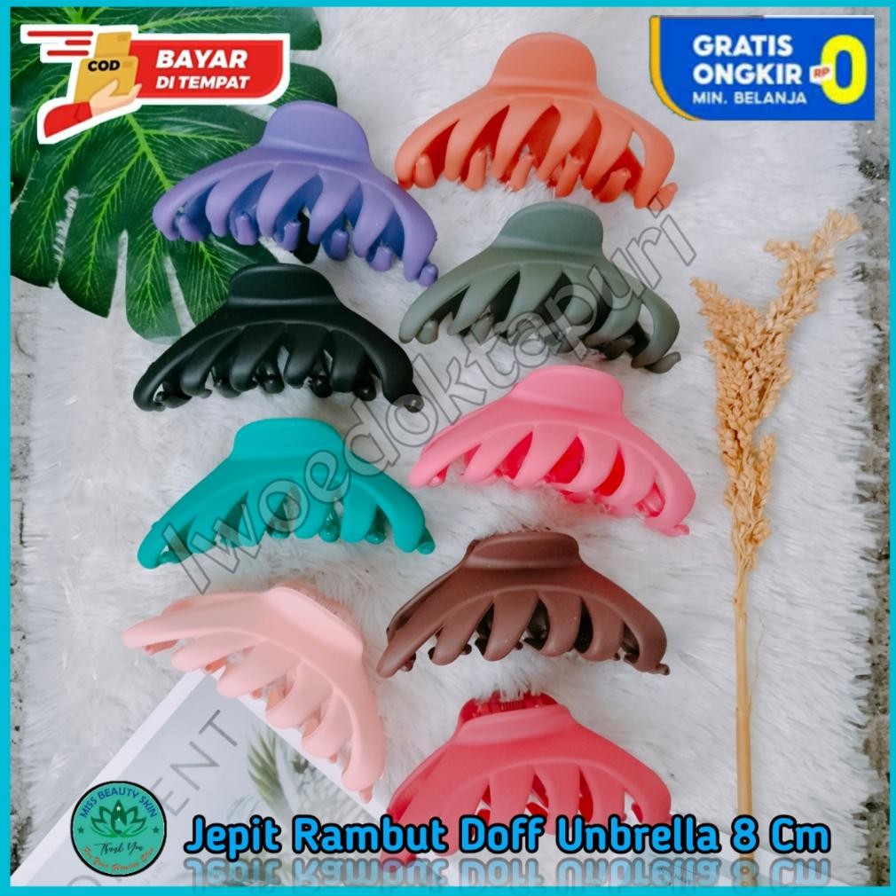 gha-68 fgk-24 IWD Jepit Ikat Rambut Jedai Bangkok Umbrella Payung Anak dan Dewasa Salon Korea Import