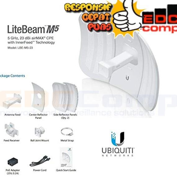Ubiquiti LiteBeam M5-23 23DBI UBNT LBE-M5-23 Ubiquity LBE M5 23