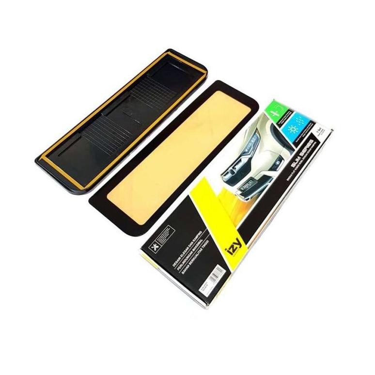 Izy Cover Plat Nomor Tempat Plat Nomor Mobil Akrilik 1set Tanpa Led