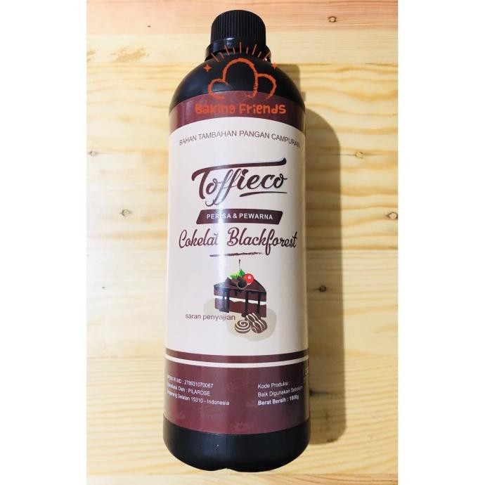 

Grosir Toffieco Pasta Chocolate Blackforest / Perisa Cokelat Blackforest 1Kg