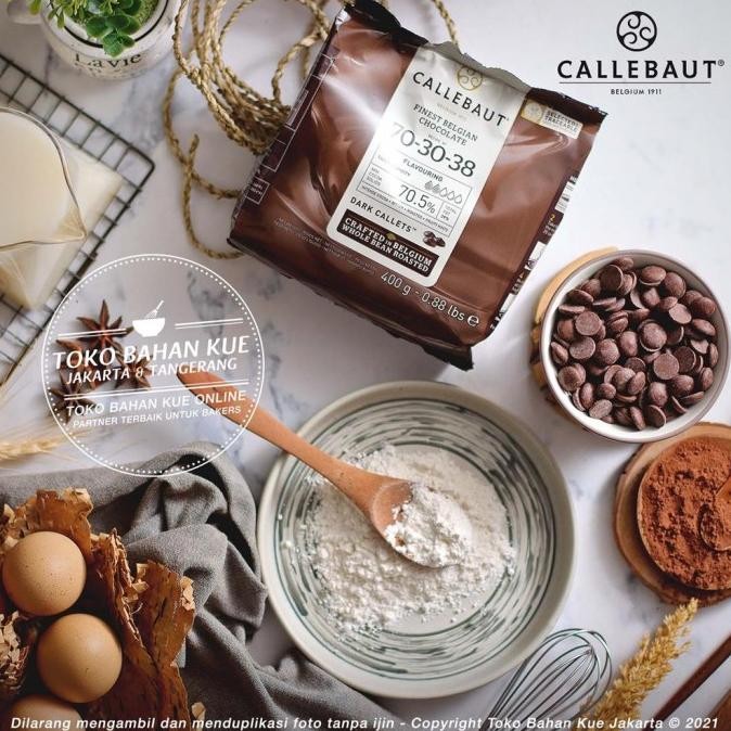 

Murah Callebaut Noir 70,5% 400Gr Asli Couverture Chocolate 70% Cokelat 7030