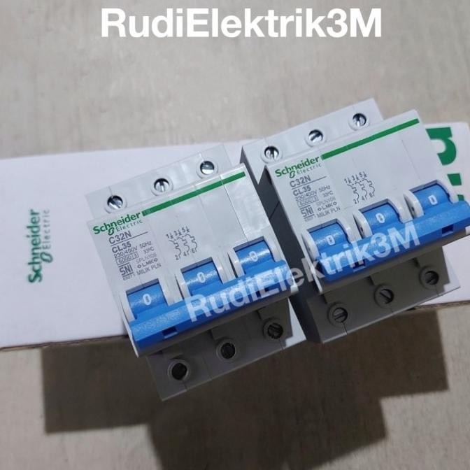 Miliki Mcb 3 Phase Schneider 35A Asli Pln