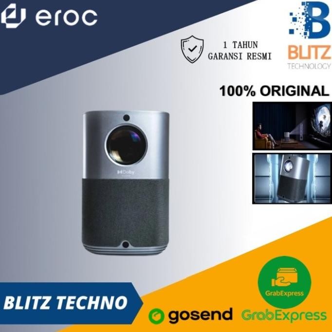 EROC Android Smart Home Proyektor Dolby FHD MAX - EROC MAX Projector