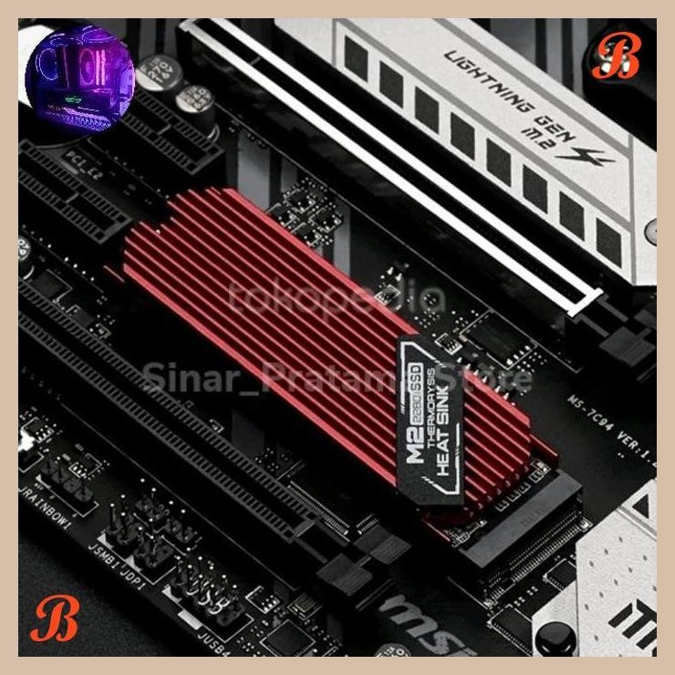 [SRP] Heatsink M.2 Nvme Sata Aluminium Sanblasting Motherboard laptop PC