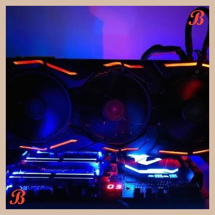 [SRP] kabel Led VGA ASUS Rog Strix RTX 2060 2070 2080 GTX 1660 RX 580