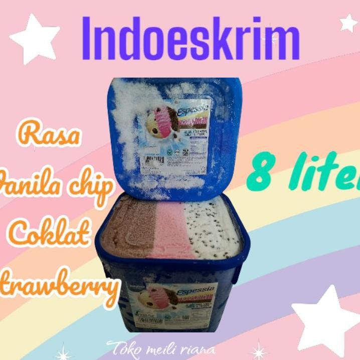 

Ice Cream Indoerim Ember U Neopolitan Chochochip Ice Cream Neapolitan Choco Chip 8 Liter Epeia Erim Indoerim Ice Cream Indoerim Buet I