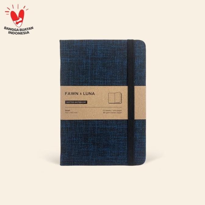 

Fawn & Luna - DEEP NAVY - Notebook Small A6 - Buku Jurnal/Agenda/Diary/Catatan