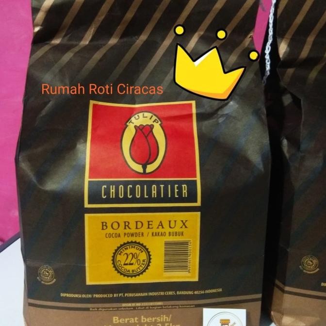 

Murah Tulip Bordeaux 1Kg Cocoa Powder Coklat Bubuk Repack 22% Chocolate