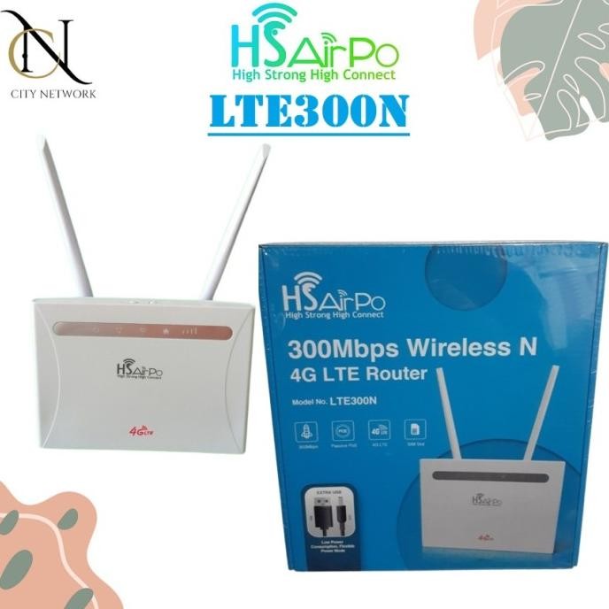 HSAIRPO LTE300N 4G LTE AND WIRELESS 300MBPS SimCard
