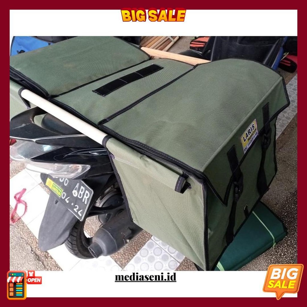 Tas Pos Motor Tas Sales Motor Bronjong Kain Tas Obrok Ukuran Besar Cod