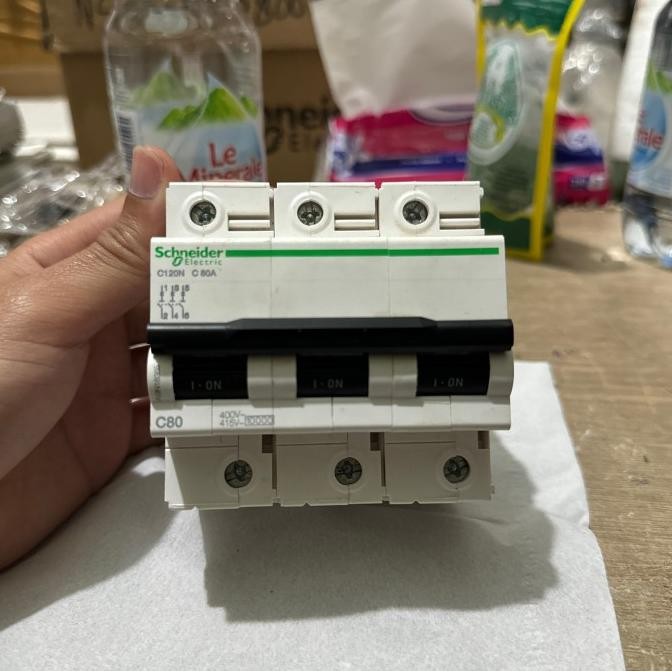 Diskon Mcb C120N 3P 80A Schneider C