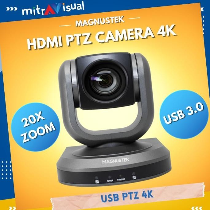 HOT PROMO MAGNUSTEK PTZ 4K 20x PTZ Camera HDMI+USB3.0 Output