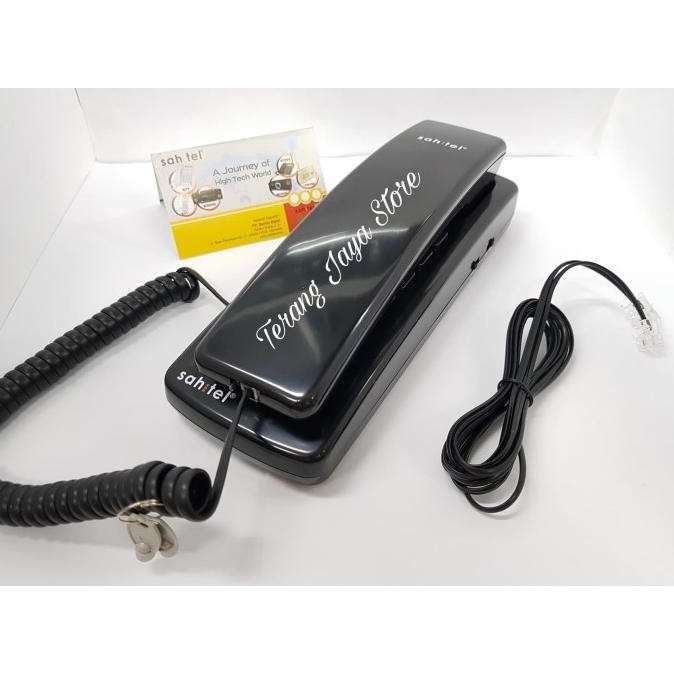 Telepon Kabel Sahitel S21 Pesawat Telepon Kabel Sahitel S-21 (Hitam)