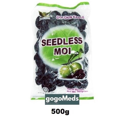 

Sale Seedless Moi Hamoy Hitam Buah Plum Hitam Kering Isi 500Gram