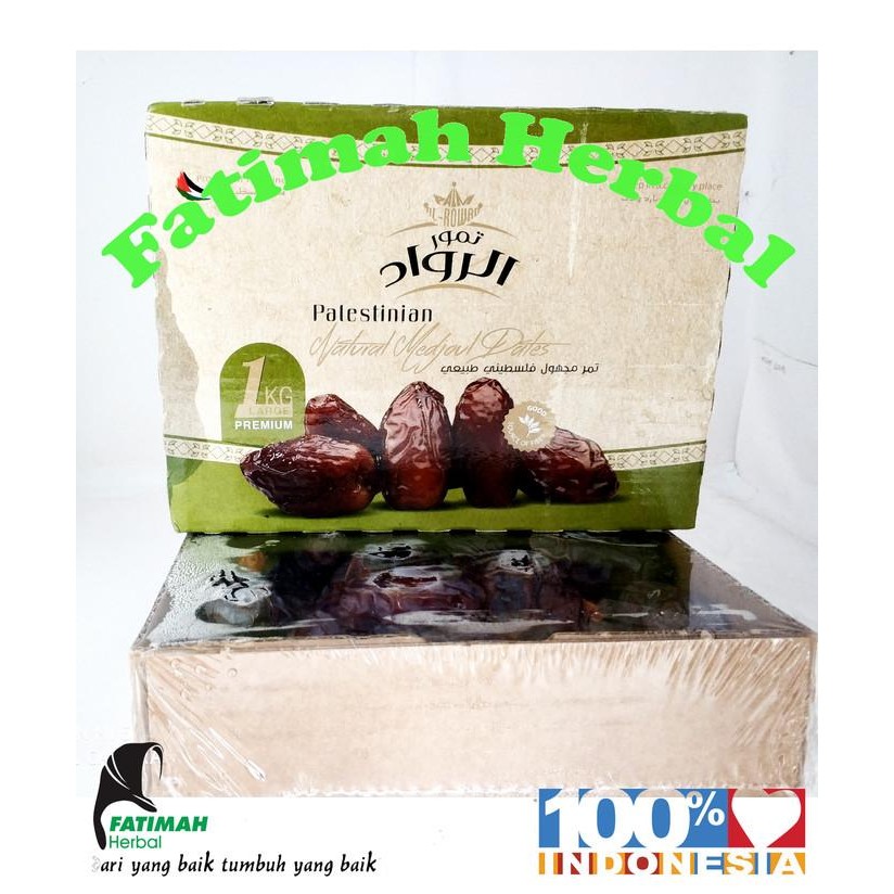 

Murah Kurma Medjool Alrowad Palestine - Medjoul Dates - 1 Kg