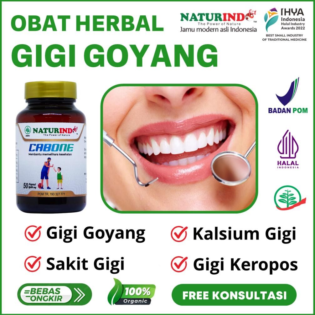 CHRIS OBAT SAKIT GIGI BERLUBANG HERBAL PENGUAT GIGI GOYANG KALSIUM GIGI GUSI BERDARAH BERNANAH GIGI 