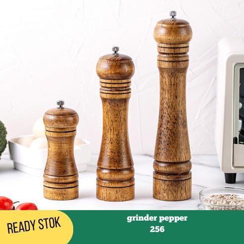 Pepper Mill Grinder Gilingan Lada Merica Kayu 256