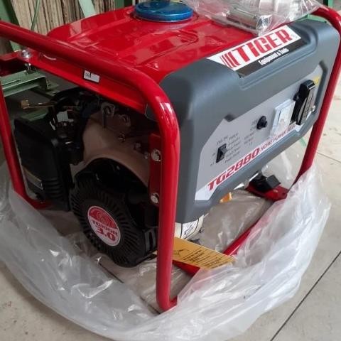 GENSET TIGER TG2880 1000watt manual stater recoil generator listrik murah