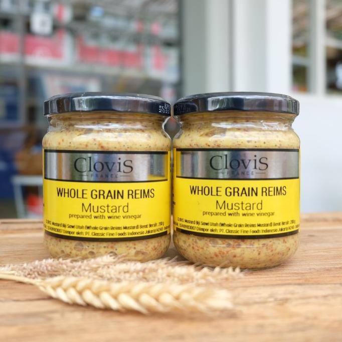 

Murah Clovis Whole Grain Mustard 200Gr