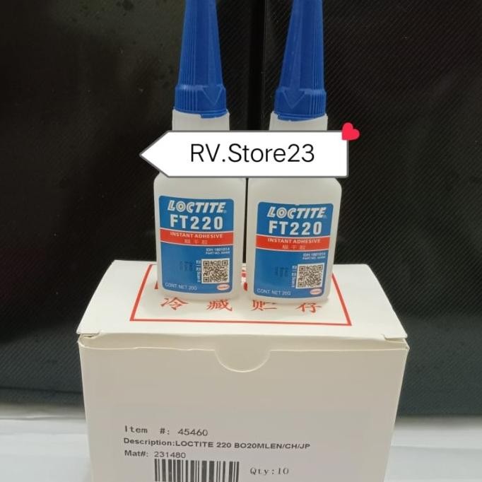 Promo LEM LOCTITE FT220 Lem Super Kuat Instan 20gr ( ORIGINAL ) COD