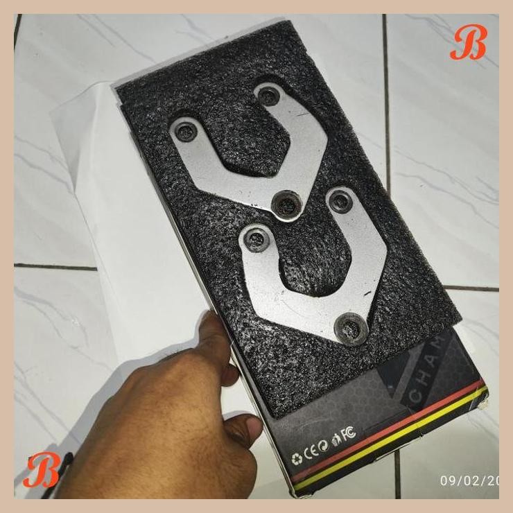 [SRP] Bracket breket dudukan engine blok mesin ninja rr new OLD zx ORIGINAL copotan sepasang kanan k