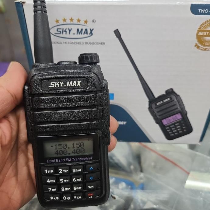 TERMURAH - HT SKY MAX DUALBAND DUAL DISPLAY UV-8R MURAH SKY MAX UV8R UV 8R