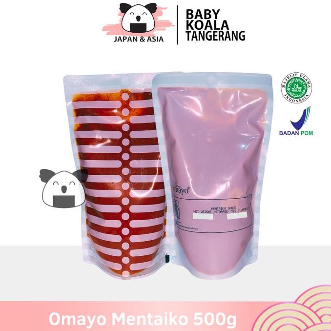 

Grosir Omayo Mentaiko Sauce 500 G Halal | Biang Saus Mentaikooo