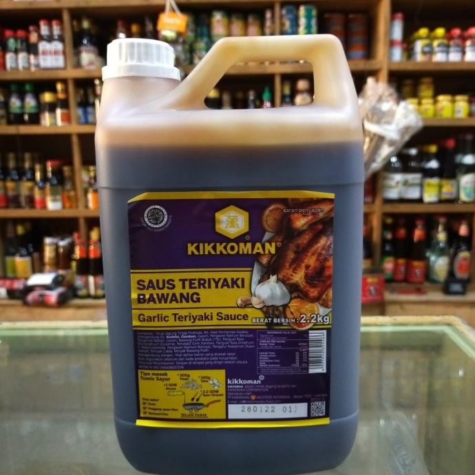 

Murah Kikkoman Saus Teriyaki Bawang/ Garlic Teriyaki Sauce 2.2Kg