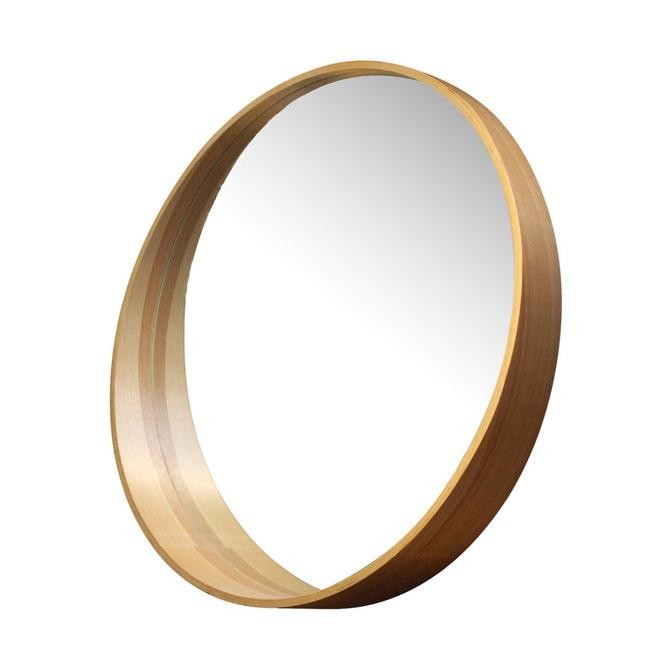 INFORMA - CERMIN DINDING - WALL MIRROR T20 80X12X80CM WOOD