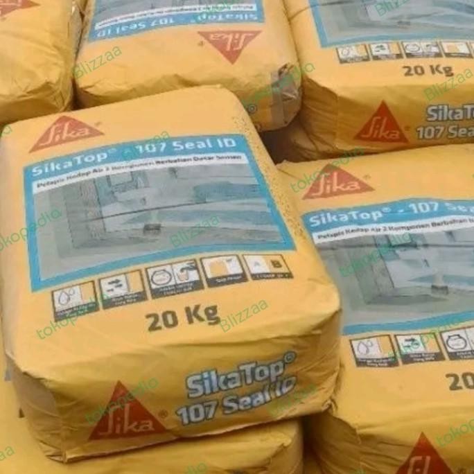Promo Sika Top 107 Semen 20kg Mortar Semen Sika Top 20kg - Semen Saja COD