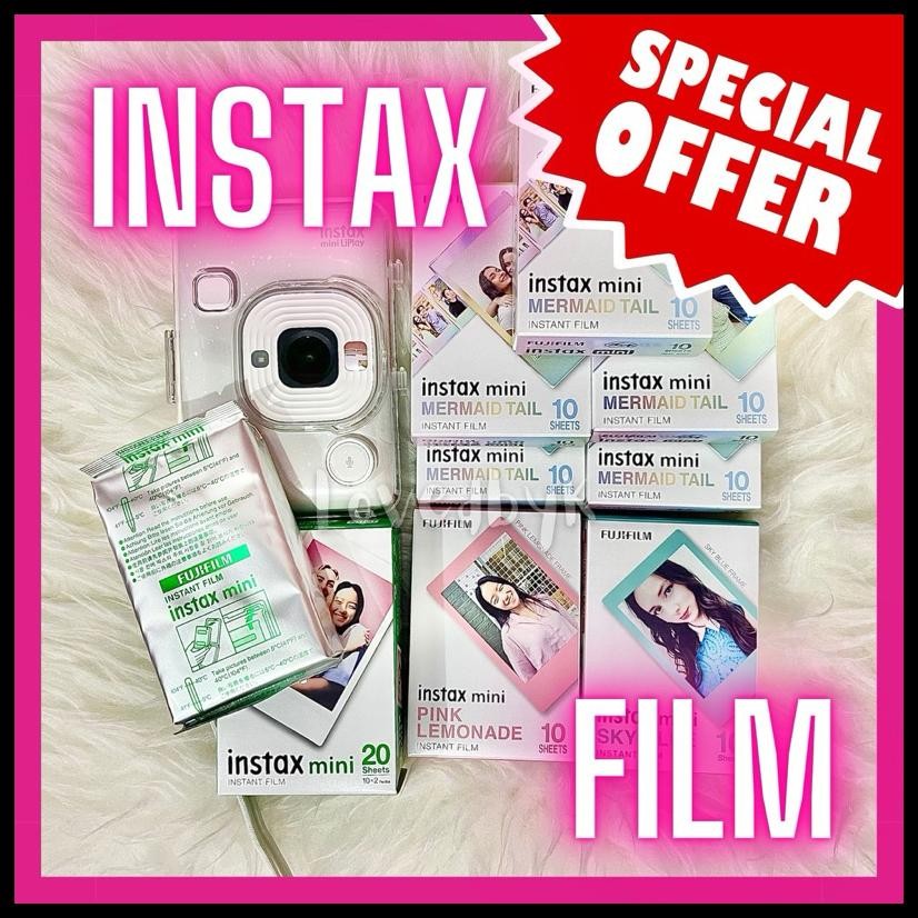 FUJIFILM INSTAX MINI INSTANT FILM | LANGSUNG KIRIM INSTANT SAMEDAY | EXPIRED 2027