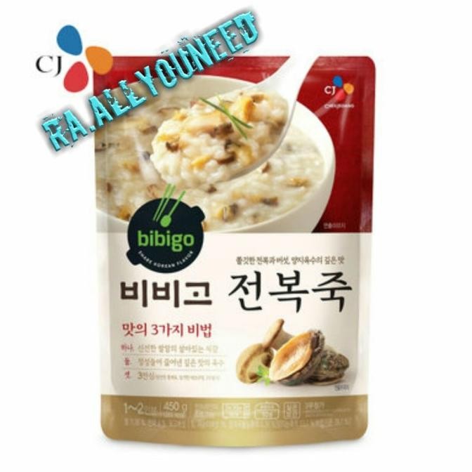 

Sale Cj Bibigo Abalone Rice Porridge 450 Gram