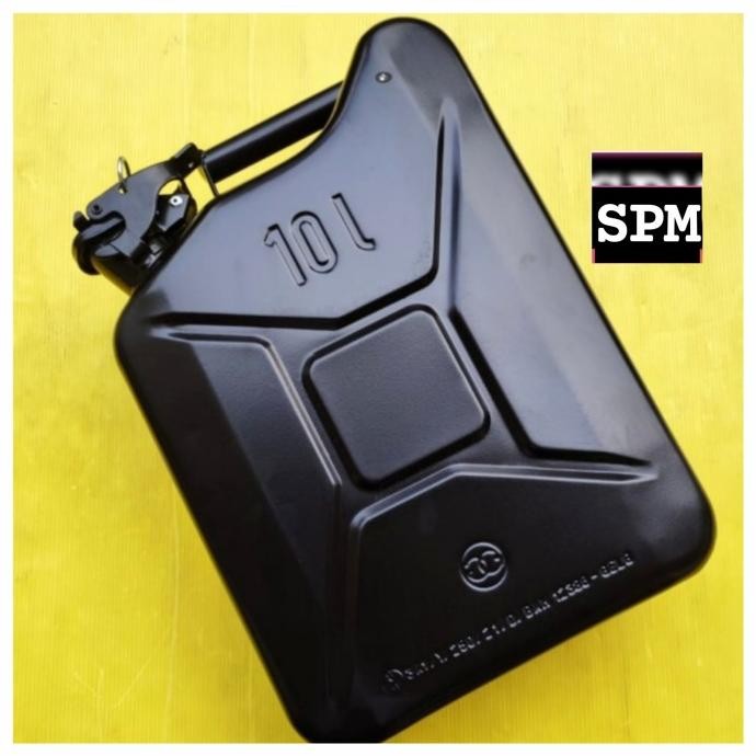 Jerigen Bensin / Jerrycan Besi 10Lt (Germany)