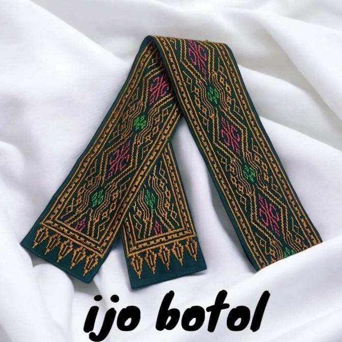 PRODUK SELENDANG OBI SONGKET BORDIR - SELENDANG SABUK KEBAYA - OBI BALI BARANG BERKWALITAS