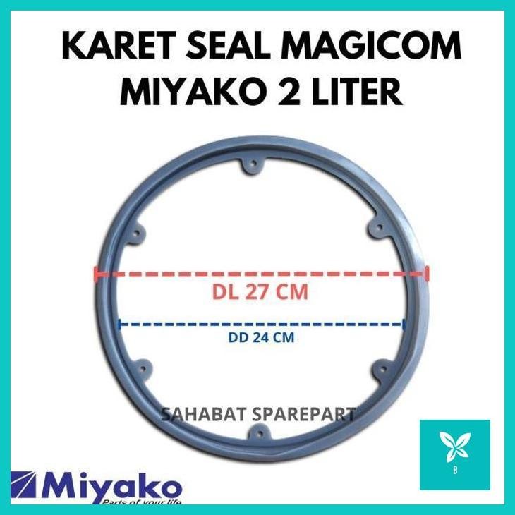 | SH | KARET SEAL MAGICOM MIYAKO 2 LITER ORIGINAL SESUAI GAMBAR