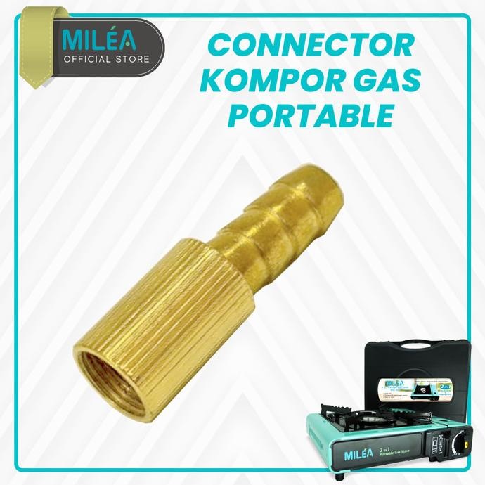Promo Konektor Gas Kompor Portable Ke Lpg / Sambungan Connector Selang