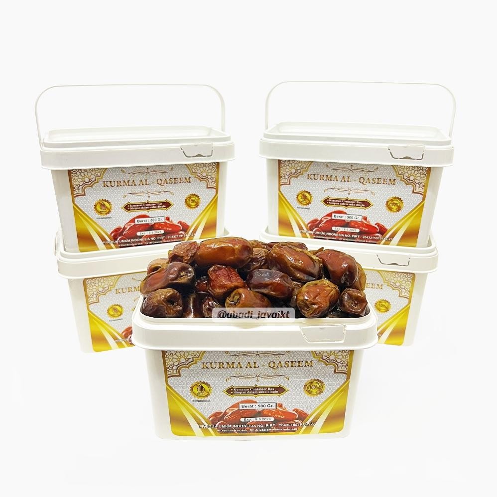 

iQ45 rwet-23 GEBYAR Murah.Paket Bundling Beli 1 Kurma Al-Qaseem Kotak 500gr Gratis 1 Kurma Ember 500g Sale Original
