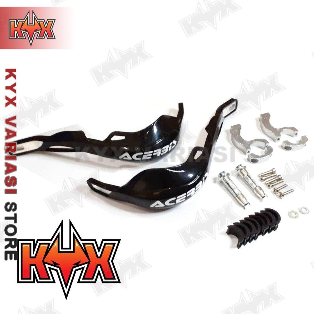 HANDGUARD PELINDUNG TANGAN TRAIL MODEL ACERBIS FULL HITAM