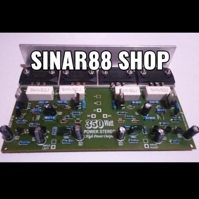 Kit 300Watt/350Watt Amplifier Power Ocl Stereo Dsy-012 4Tr Sanken Original