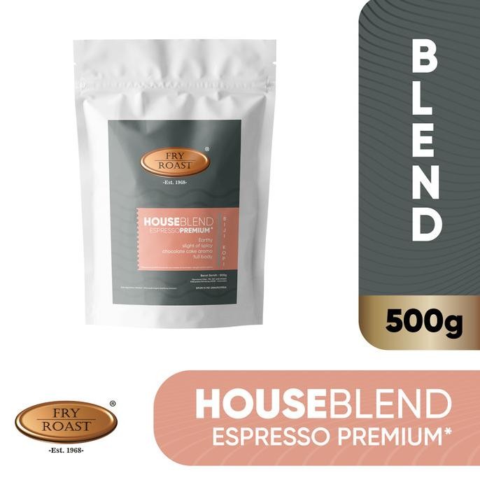 

Kopi House Blend Espresso Premium 500 Gram Biji Dan Bubuk Original Dan Terlaris