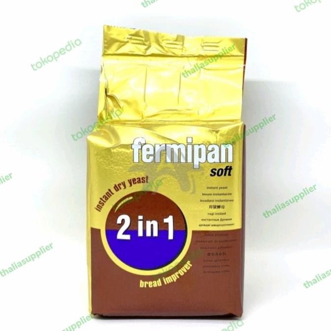 

TERSEDIA FERMIPAN 2 in 1 500GR RAGI INSTANT+PELEMBUT PENGEMBANG ADONAN ROTI DLL