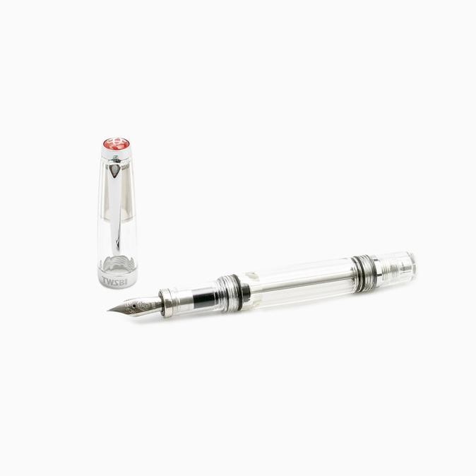 

TWSBI VAC Mini Fountain Pens - Clear, Classic by Radhiant official