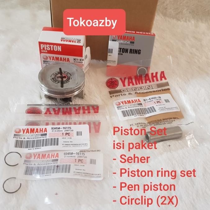 Blok Vixion 1Pa 3C1 Boring Piston Kit Set Komplit Mx King R15 Old Ori