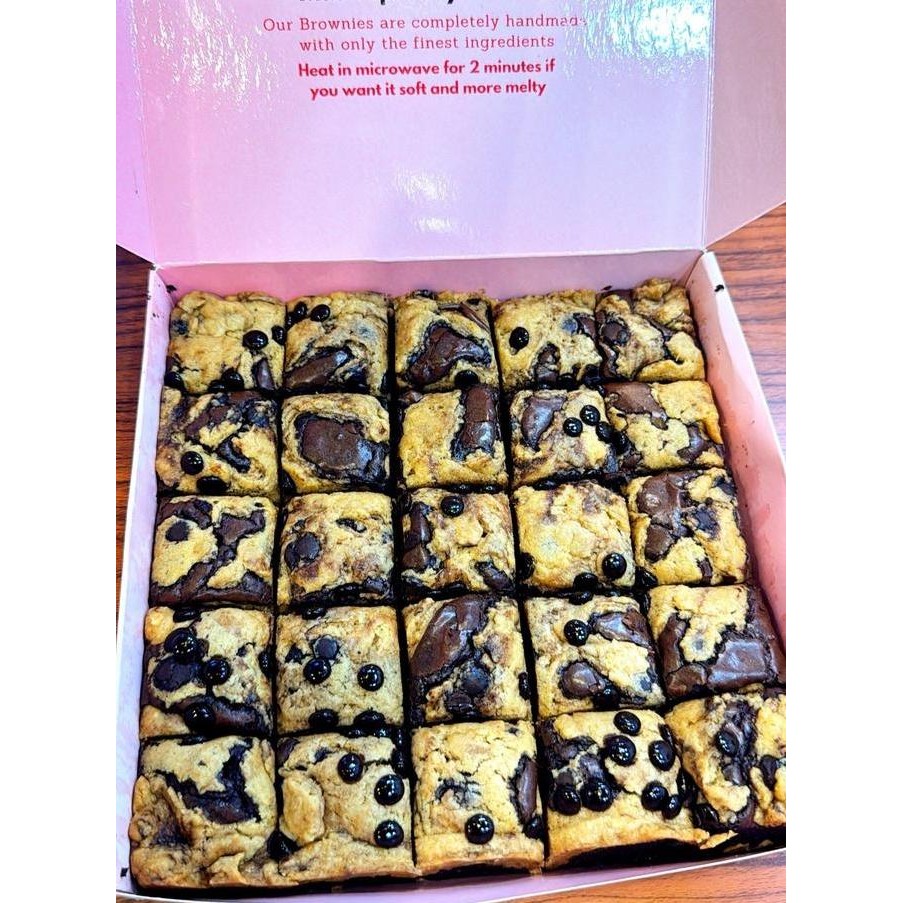 

Promo Melted/Fudgy Brookies Brownies Cookies Full Layer Brownies Bella Big Size Food Frozen Cemilan Coklat Makanan Chocolate Cokelat