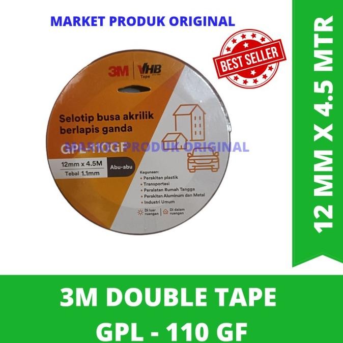 

Double Tape 3M VHB 4900 size 12mm x 4.5 mtr by Radhiant official