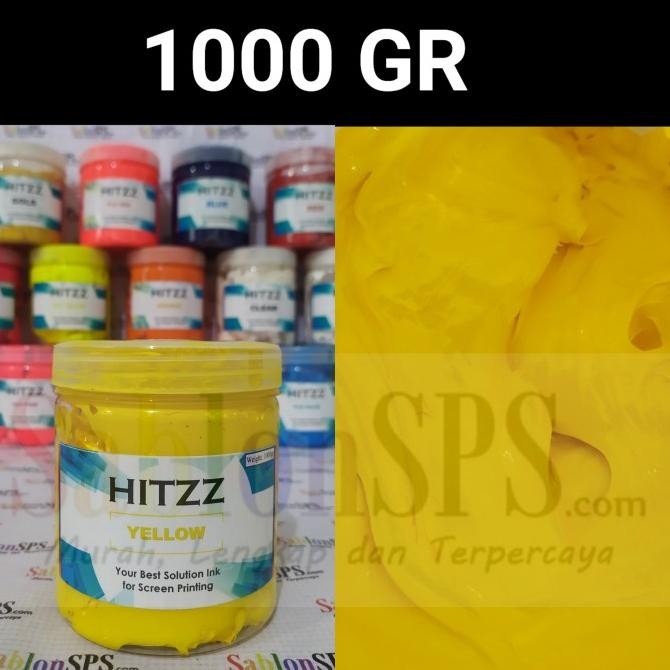 

TINTA PLASTISOL KUNING DISTRO CLOTHING 1KG by Radhiant official