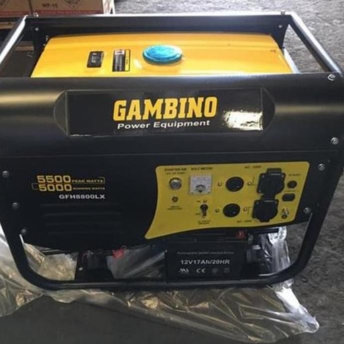 Genset Gambino 5000 Watt Gfh 8800 Lx/ Gfh8800Lx