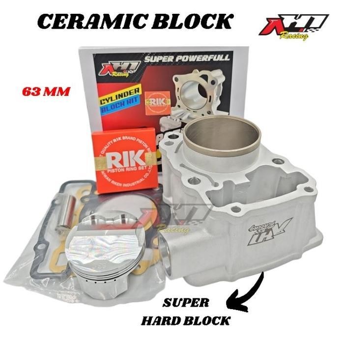 Boring Blok Seher Ceramic Keramik Bore Up Sonic 150 R Supra Gtr 150 New Cb150 R New Cbr150 R Led New